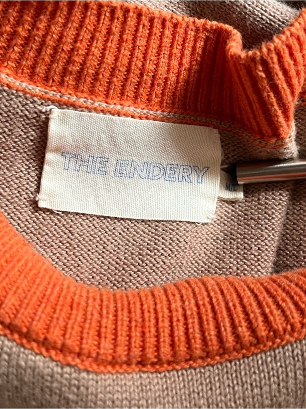 The Endery camel colored Ruben top, size M/L - Picture 2 of 7